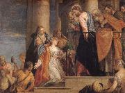 VERONESE (Paolo Caliari) Raising of the youth of Nain oil